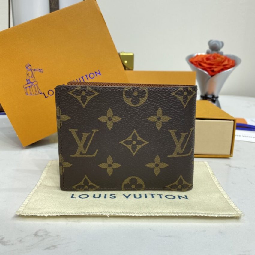Replica Louis Vuitton Multiple Wallet Brown 4 Replica Louis Vuitton Multiple Wallet Brown - near-authentic luxury replica handbag