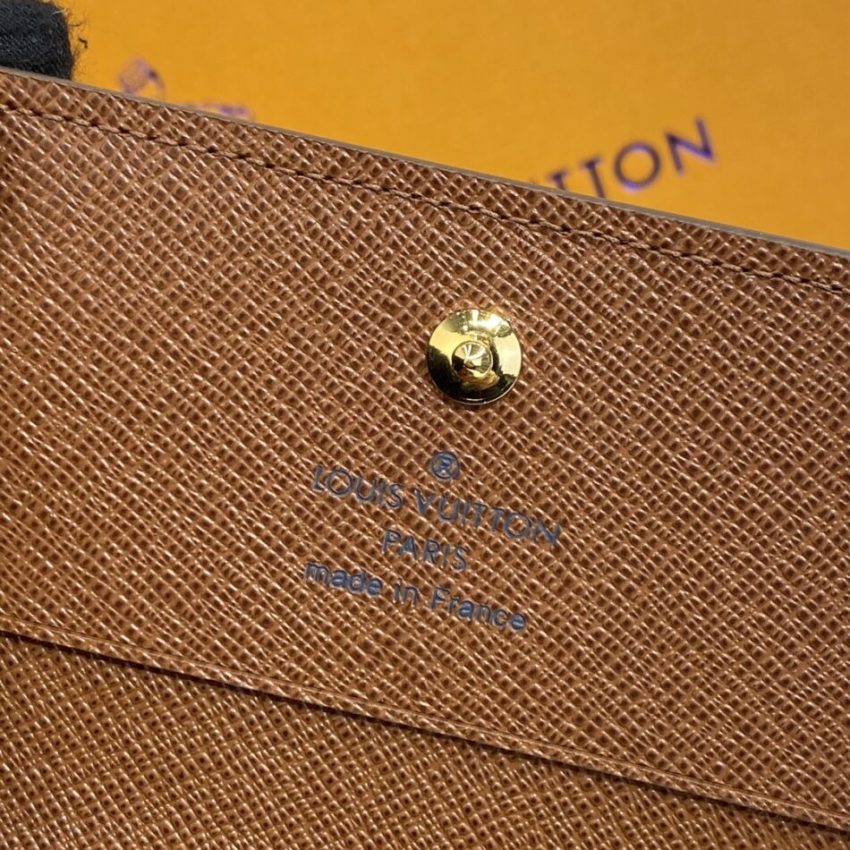 Replica Louis Vuitton Envelope Card Holder Brown - realistic designer-inspired fake bag