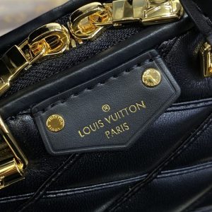 Replica Louis Vuitton Alma Nano Black 7 Replica Louis Vuitton Alma Nano Black - premium 1:1 fake handbag model