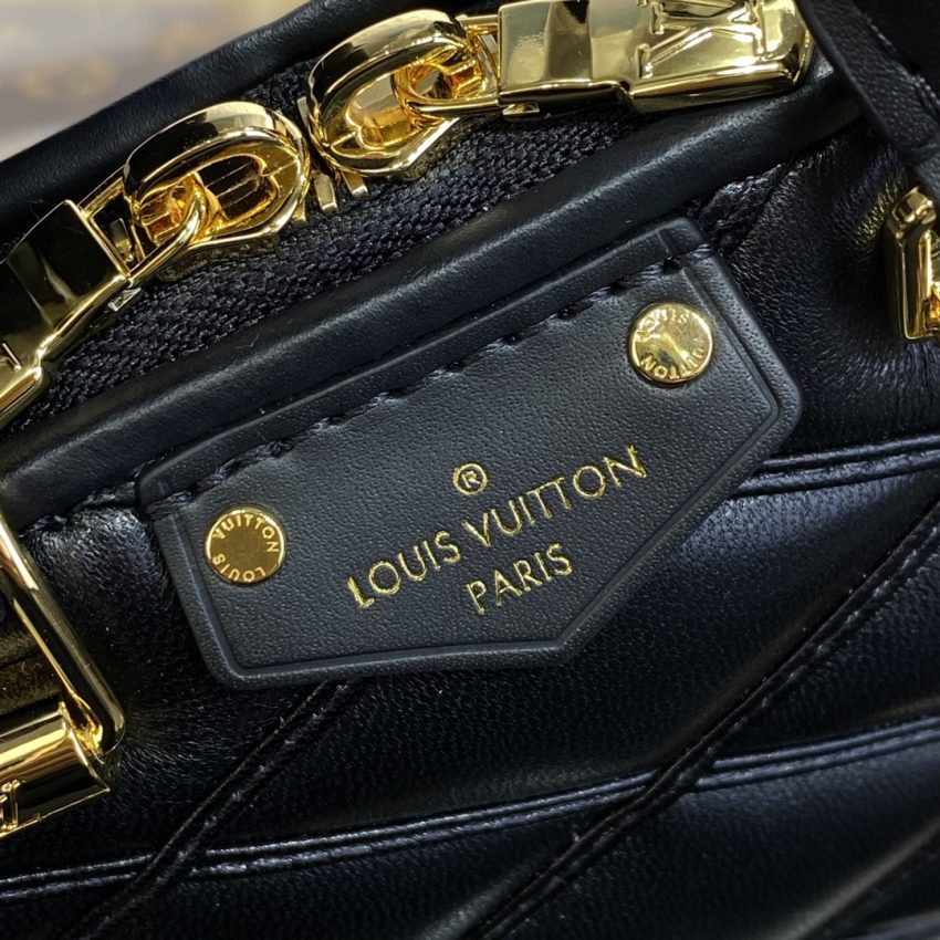 Replica Louis Vuitton Alma Nano Black 7 Replica Louis Vuitton Alma Nano Black - premium 1:1 fake handbag model