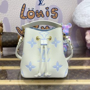 Replica Louis Vuitton NeoNoe BB White Sky Blue 1 Replica Louis Vuitton NeoNoe BB White Sky Blue - high-quality designer bag clone