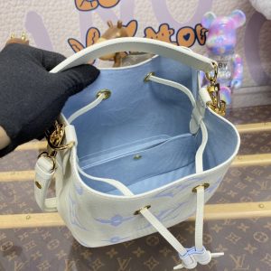 Replica Louis Vuitton NeoNoe BB White Sky Blue 5 Replica Louis Vuitton NeoNoe BB White Sky Blue - premium-grade designer purse dupe