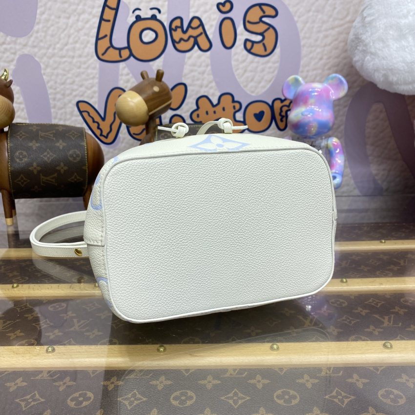 Replica Louis Vuitton NeoNoe BB White Sky Blue 6 Replica Louis Vuitton NeoNoe BB White Sky Blue - high-quality designer bag clone