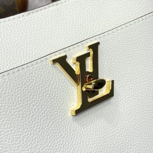 Replica Louis Vuitton Lock and Walk Beige 4 Replica Louis Vuitton Lock and Walk Beige - 1:1 designer replica handbag