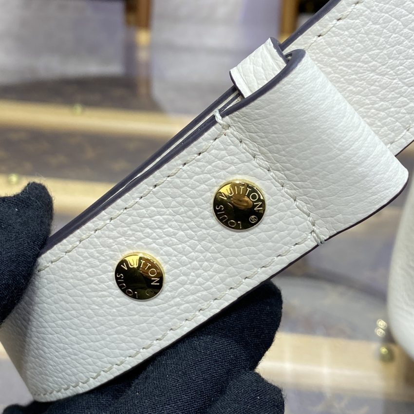 Replica Louis Vuitton Lock and Walk Beige 9 Replica Louis Vuitton Lock and Walk Beige - top-tier luxury replica shoulder bag