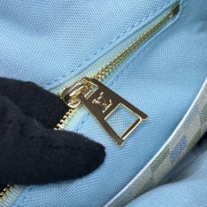 Replica LV OnTheGo Green Grid 3 Replica LV OnTheGo Green Grid - near-authentic luxury replica handbag