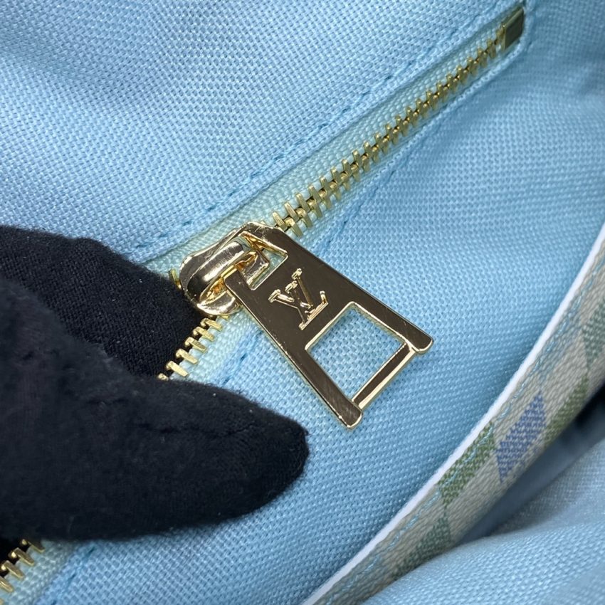 Replica LV OnTheGo Green Grid 3 Replica LV OnTheGo Green Grid - near-authentic luxury replica handbag
