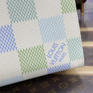 Replica LV OnTheGo Green Grid 6 Replica LV OnTheGo Green Grid - realistic designer-inspired fake bag