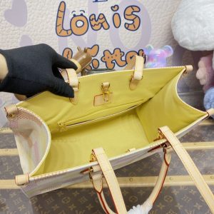 Replica LV OnTheGo Yellow 3 Replica LV OnTheGo Yellow - 1:1 designer replica handbag