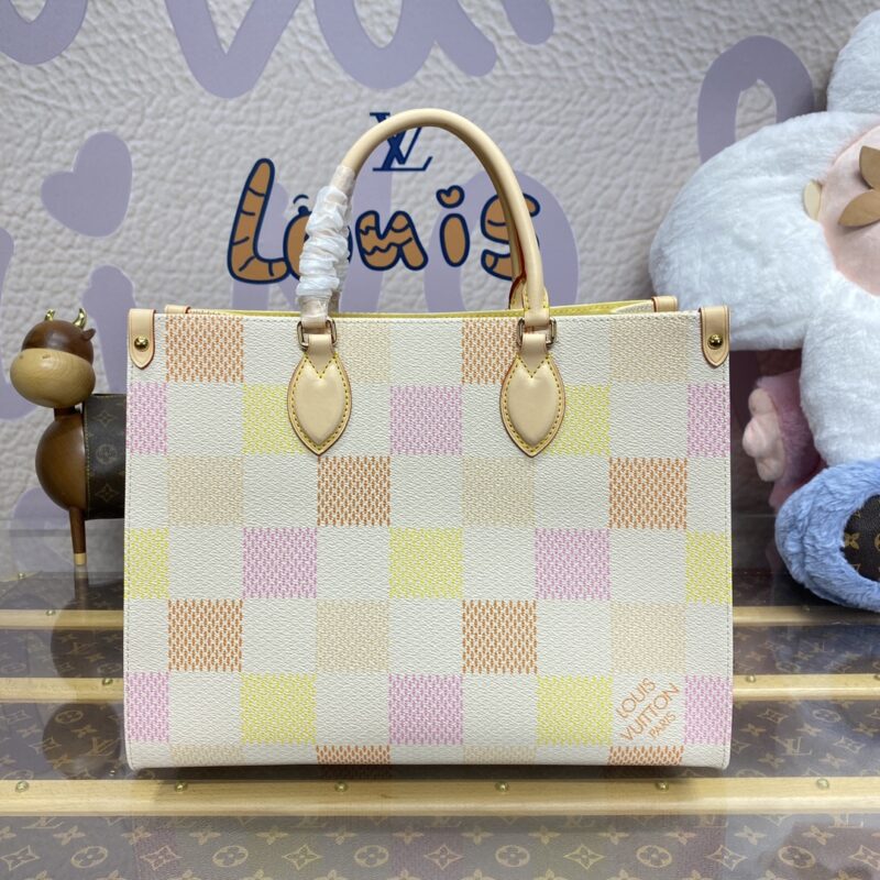 Replica LV OnTheGo Yellow 1 Replica LV OnTheGo Yellow - authentic-look luxury purse replica