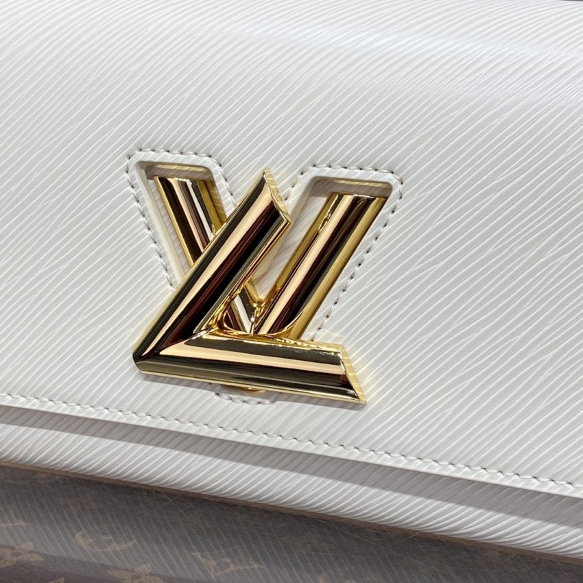 Replica Louis Vuitton Twist West Pochette White 9 Replica Louis Vuitton Twist West Pochette White - top-tier luxury replica shoulder bag