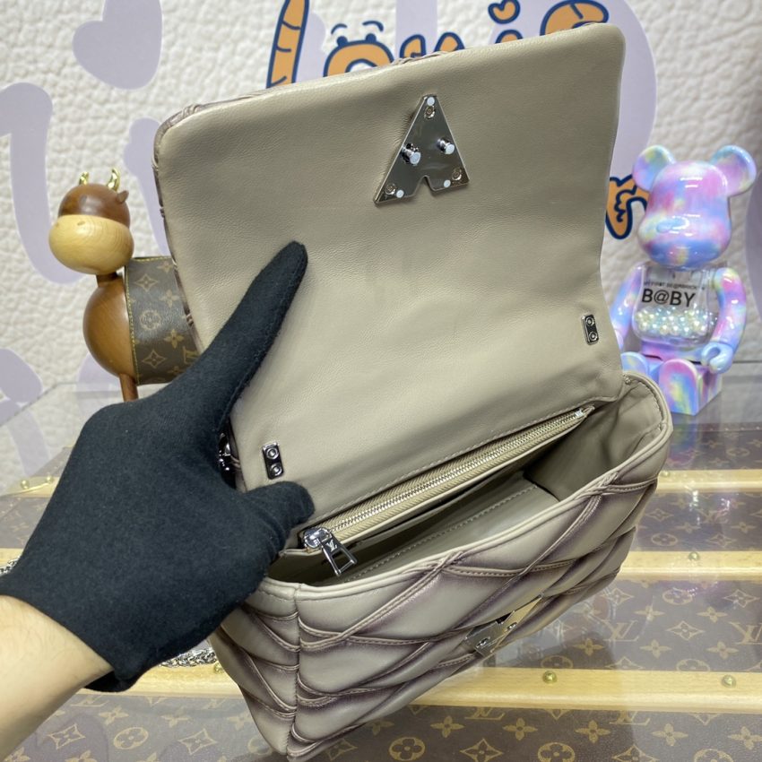 Replica Louis Vuitton Go-14 Stone 7 Replica Louis Vuitton Go-14 Stone - realistic designer-inspired fake bag