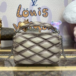 Replica Louis Vuitton Go-14 Stone 9 Replica Louis Vuitton Go-14 Stone - realistic designer-inspired fake bag