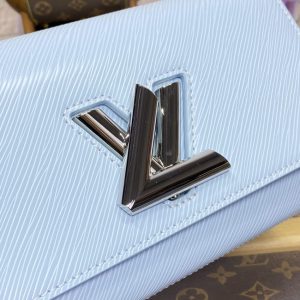 Replica Louis Vuitton Twist West Pochette Blue 4 Replica Louis Vuitton Twist West Pochette Blue - high-end fake designer purse