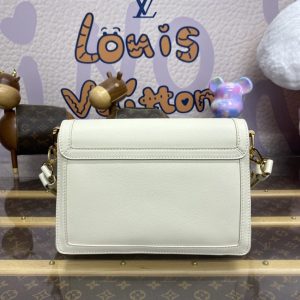 Replica Louis Vuitton Dauphine MM White 4 Replica Louis Vuitton Dauphine MM White - high-accuracy replica luxury purse
