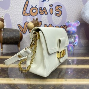 Replica Louis Vuitton Dauphine MM White 5 Replica Louis Vuitton Dauphine MM White - 1:1 designer replica handbag