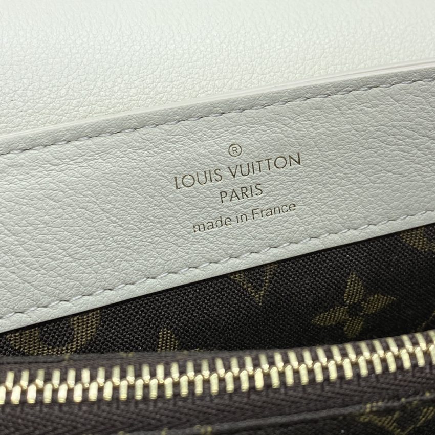Replica Louis Vuitton Dauphine MM White 7 Replica Louis Vuitton Dauphine MM White - near-authentic luxury replica handbag
