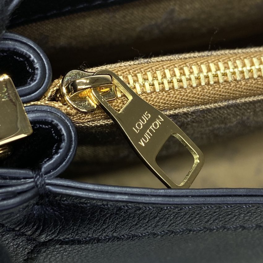 Replica Louis Vuitton Dauphine MM Black 5 Replica Louis Vuitton Dauphine MM Black - realistic designer-inspired fake bag