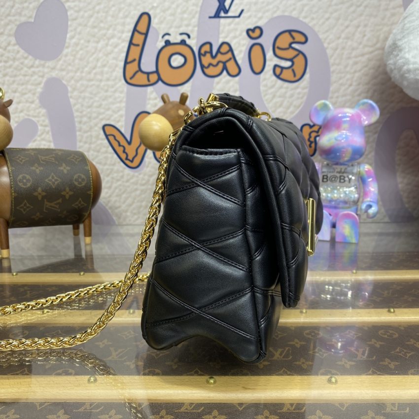 Replica Louis Vuitton Go-14 Full Black 6 Replica Louis Vuitton Go-14 Full Black - authentic-look luxury purse replica