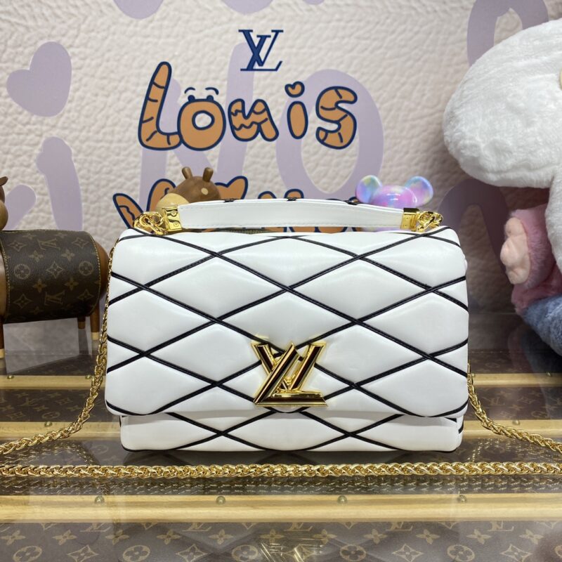 Replica Louis Vuitton Go-14-white 1 Replica Louis Vuitton Go-14-white - high-end fake designer purse