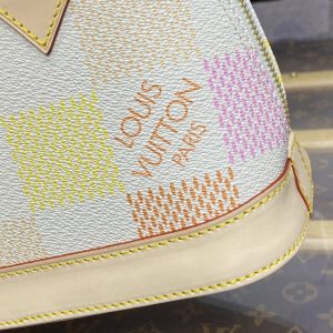 Replica Louis Vuitton Alma BB Checkered 4 Replica Louis Vuitton Alma BB Checkered - premium-grade designer purse dupe