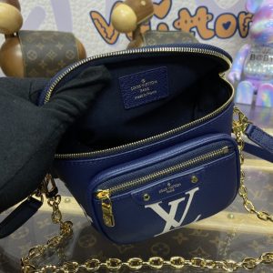 Replica Louis Vuitton Bumbag Mini Blue 3 Replica Louis Vuitton Bumbag Mini Blue - best quality luxury bag dupe