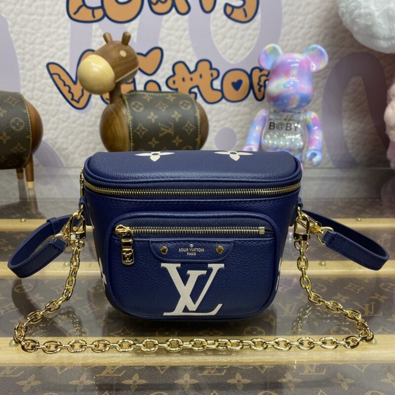 Replica Louis Vuitton Bumbag Mini Blue 1 Replica Louis Vuitton Bumbag Mini Blue - top-rated replica designer bag