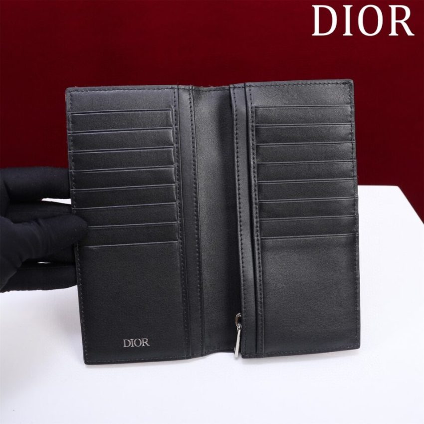 Replica Dior Long Jacquard Wallet White 5 Replica Dior Long Jacquard Wallet White - high-end fake designer purse