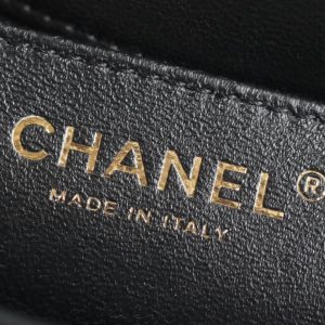 Replica CHANEL CF 19 cm Handle Black 7 Replica CHANEL CF 19 cm Handle Black - premium 1:1 fake handbag model