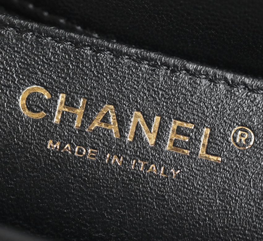 Replica CHANEL CF 19 cm Handle Black 7 Replica CHANEL CF 19 cm Handle Black - premium 1:1 fake handbag model