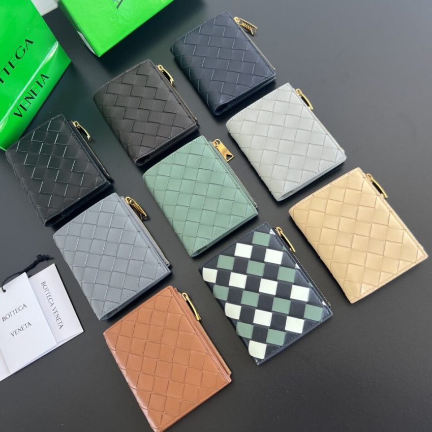 Replica Bottega Veneta Bifold Zipper Wallet - best-selling designer handbag dupe