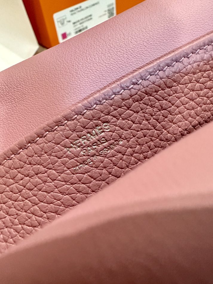 Replica Hermes Halzan Pink 4 Replica Hermes Halzan Pink - best quality luxury bag dupe