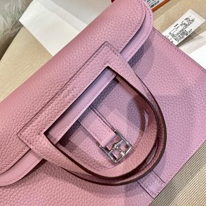 Replica Hermes Halzan Pink 5 Replica Hermes Halzan Pink - elite superclone designer purse