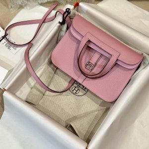 Replica Hermes Halzan Pink 1 Replica Hermes Halzan Pink - top-rated replica designer bag