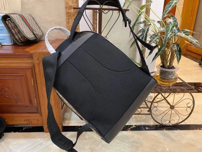 Replica GUCCI MEDIUM GG BACKPACK WITH TAG 10 Replica GUCCI MEDIUM GG BACKPACK WITH TAG - top-tier luxury replica shoulder bag