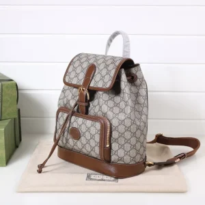 Replica GUCCI BACKPACK WITH INTERLOCKING G 2 Replica GUCCI BACKPACK WITH INTERLOCKING G - premium-grade designer purse dupe