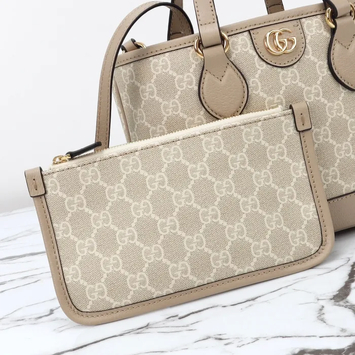 Replica GUCCI OPHIDIA SMALL GG TOTE BAG - high-end fake designer purse