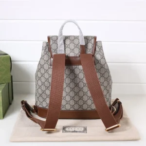 Replica GUCCI BACKPACK WITH INTERLOCKING G 3 Replica GUCCI BACKPACK WITH INTERLOCKING G - near-authentic luxury replica handbag