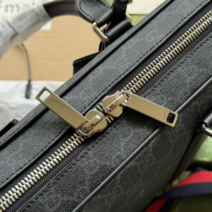 Replica GUCCI GG BLACK BRIEFCASE 5 Replica GUCCI GG BLACK BRIEFCASE - high-quality designer bag clone