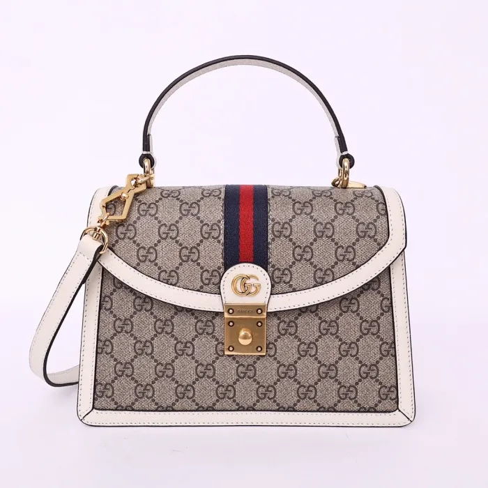 Replica GUCCI OPHIDIA SMALL TOP HANDLE BAG WITH WEB 2 Replica GUCCI OPHIDIA SMALL TOP HANDLE BAG WITH WEB - best-selling designer handbag dupe