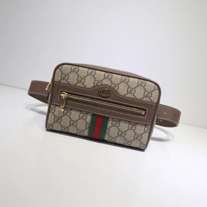 Replica Gucci GG Ophidia Belt Bag 1 Replica Gucci GG Ophidia Belt Bag - high-quality designer bag clone