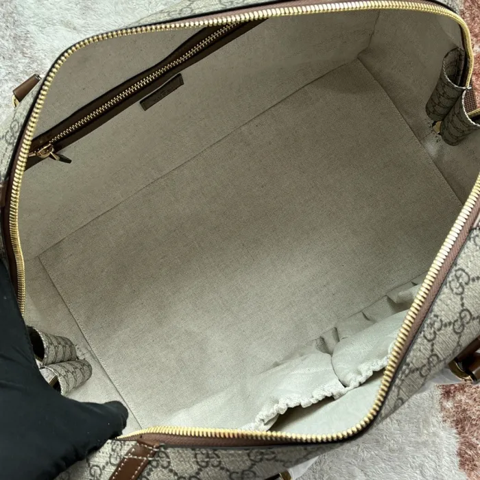 Replica GUCCI DUFFEL BAG GG SUPREME CANVAS 6 Replica GUCCI DUFFEL BAG GG SUPREME CANVAS - best quality luxury bag dupe