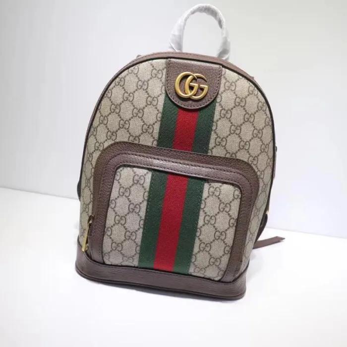 Replica GUCCI OPHIDIA GG SMALL BACKPACK 1 Replica GUCCI OPHIDIA GG SMALL BACKPACK - high-end fake designer purse