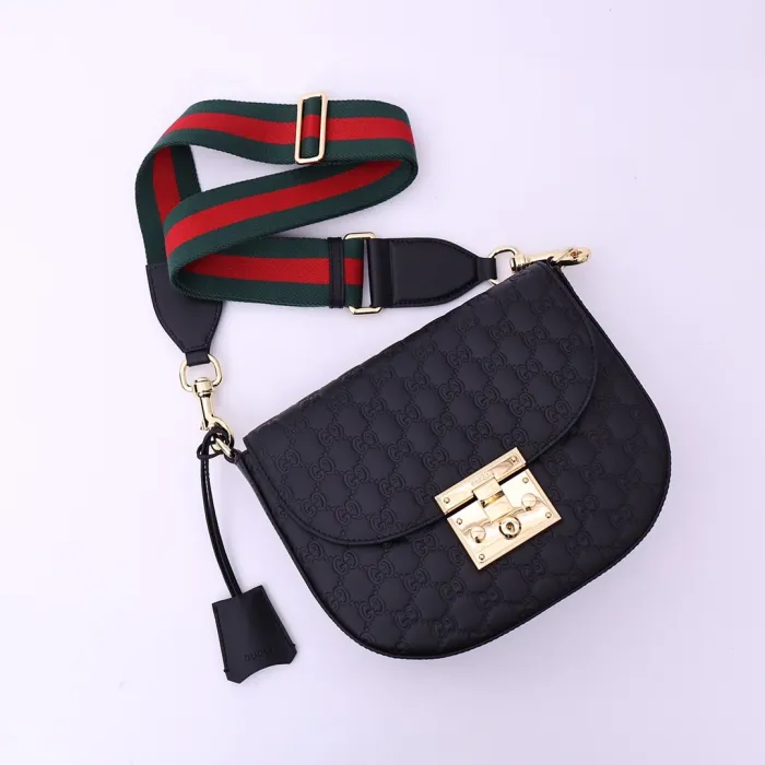 Replica GUCCI Supreme Monogram Web Medium Padlock Messenger Shoulder Bag 10 Replica GUCCI Supreme Monogram Web Medium Padlock Messenger Shoulder Bag - top-tier luxury replica shoulder bag