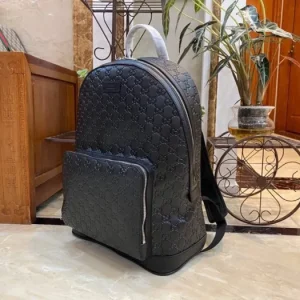 Replica GUCCI MEDIUM GG BACKPACK WITH TAG 9 Replica GUCCI MEDIUM GG BACKPACK WITH TAG - best quality luxury bag dupe