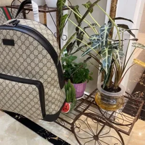 Replica GUCCI MEDIUM GG BACKPACK WITH TAG 7 Replica GUCCI MEDIUM GG BACKPACK WITH TAG - high-end fake designer purse