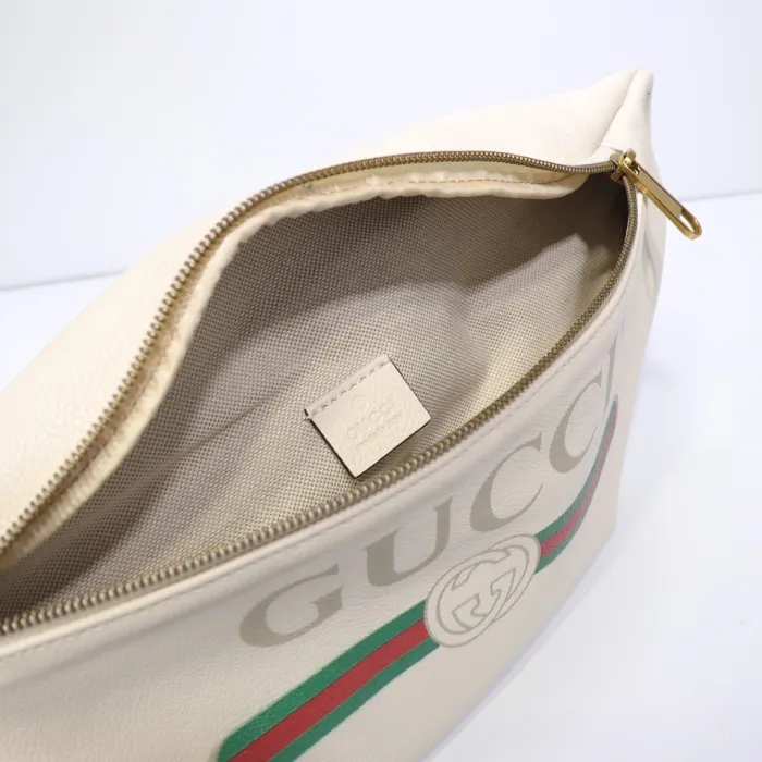 Replica Gucci Print Belt Bag 10 Replica Gucci Print Belt Bag - premium 1:1 fake handbag model