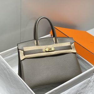 Replica Hermes Birkin 8F Etain 1 Replica Hermes Birkin 8F Etain - premium 1:1 fake handbag model