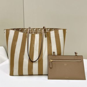 Replica Fendi Two Side Small Tote Beige 2 Replica Fendi Two Side Small Tote Beige - premium-grade designer purse dupe