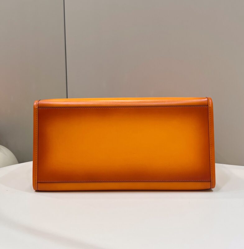 Replica Fendi Peekaboo Tote Orange 4 Replica Fendi Peekaboo Tote Orange - premium 1:1 fake handbag model